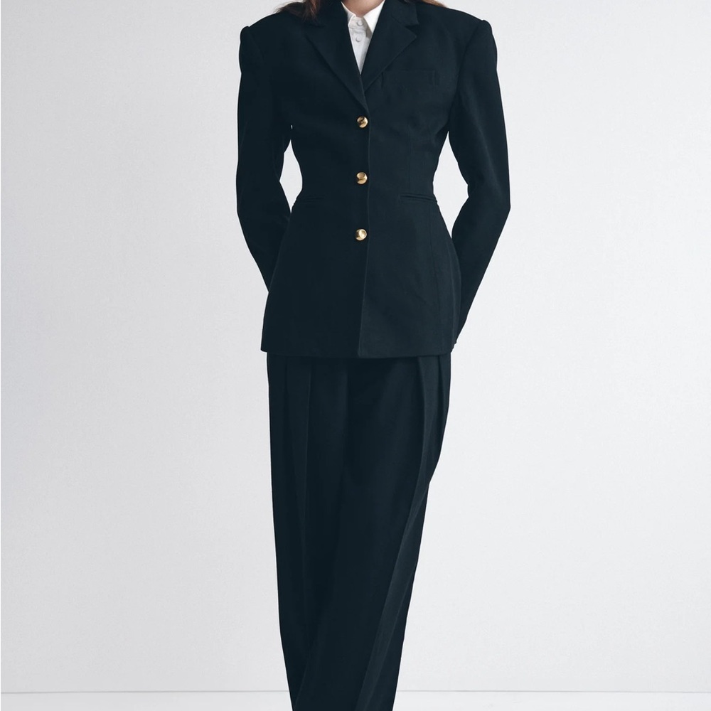 Meshki Brand new Pleated High Waisted Pants